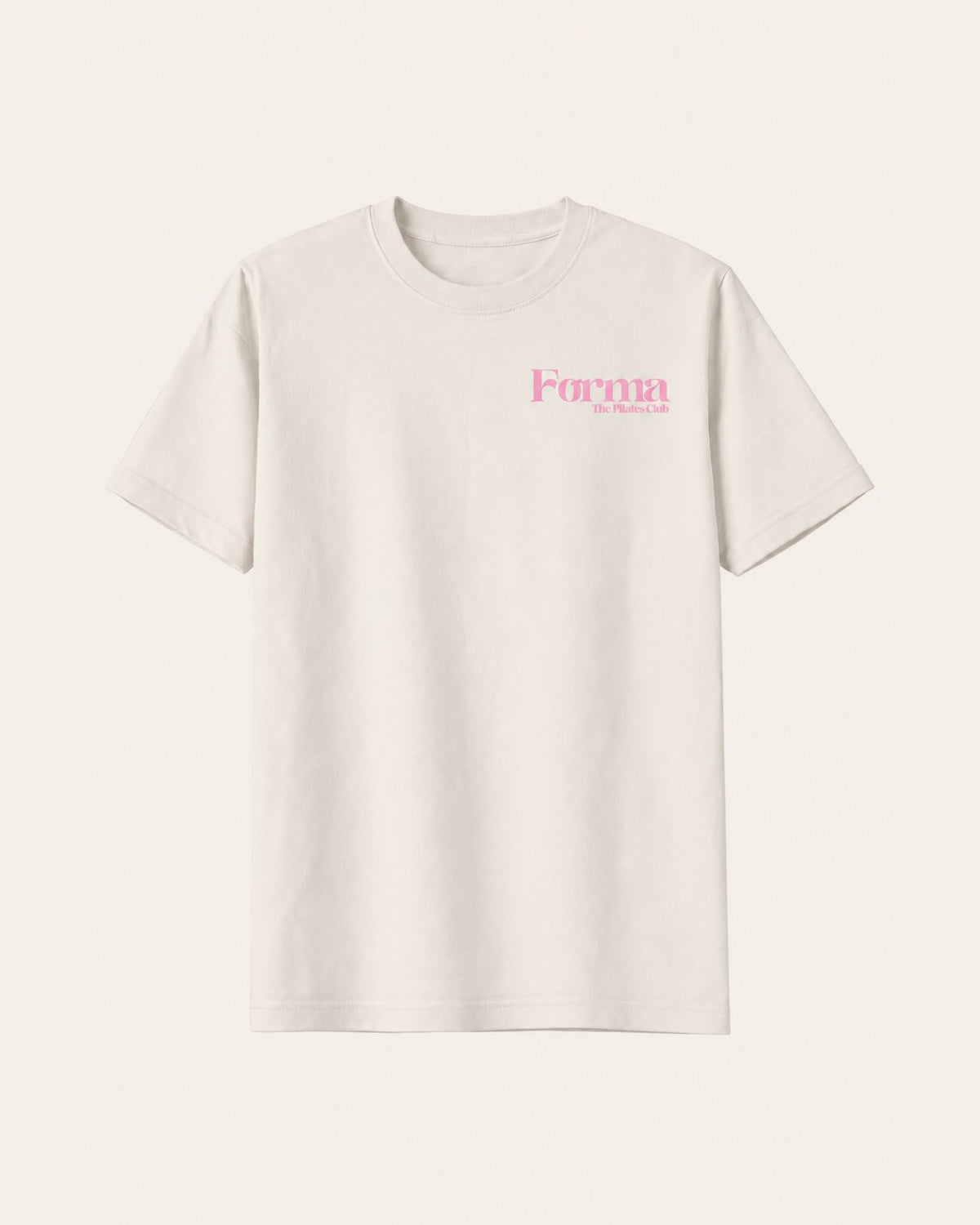 The Club Tee, front with the Fórma logo