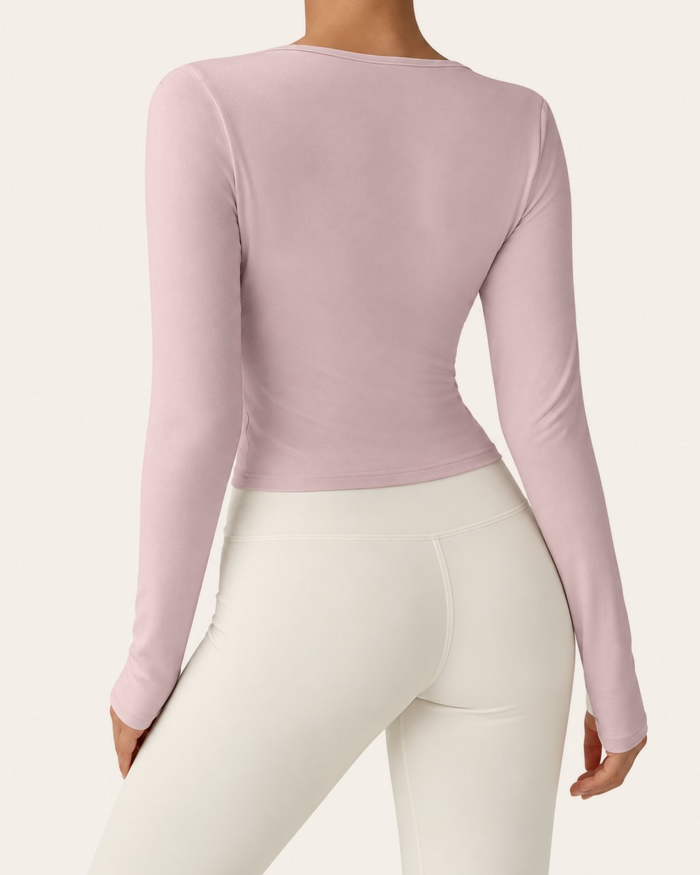 The Plié Wrap in Pink, back